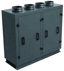 Приточно-вытяжная установка с пластинчатым рекуператором RWN-RP-2000(50c)-ЕС-W-Vertical(N)