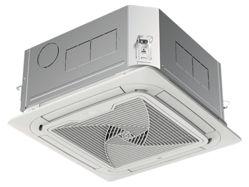 Четырёхпоточный кассетный внутренний блок MRV Haier AB052MCERL с панелью PB-620QB(H)