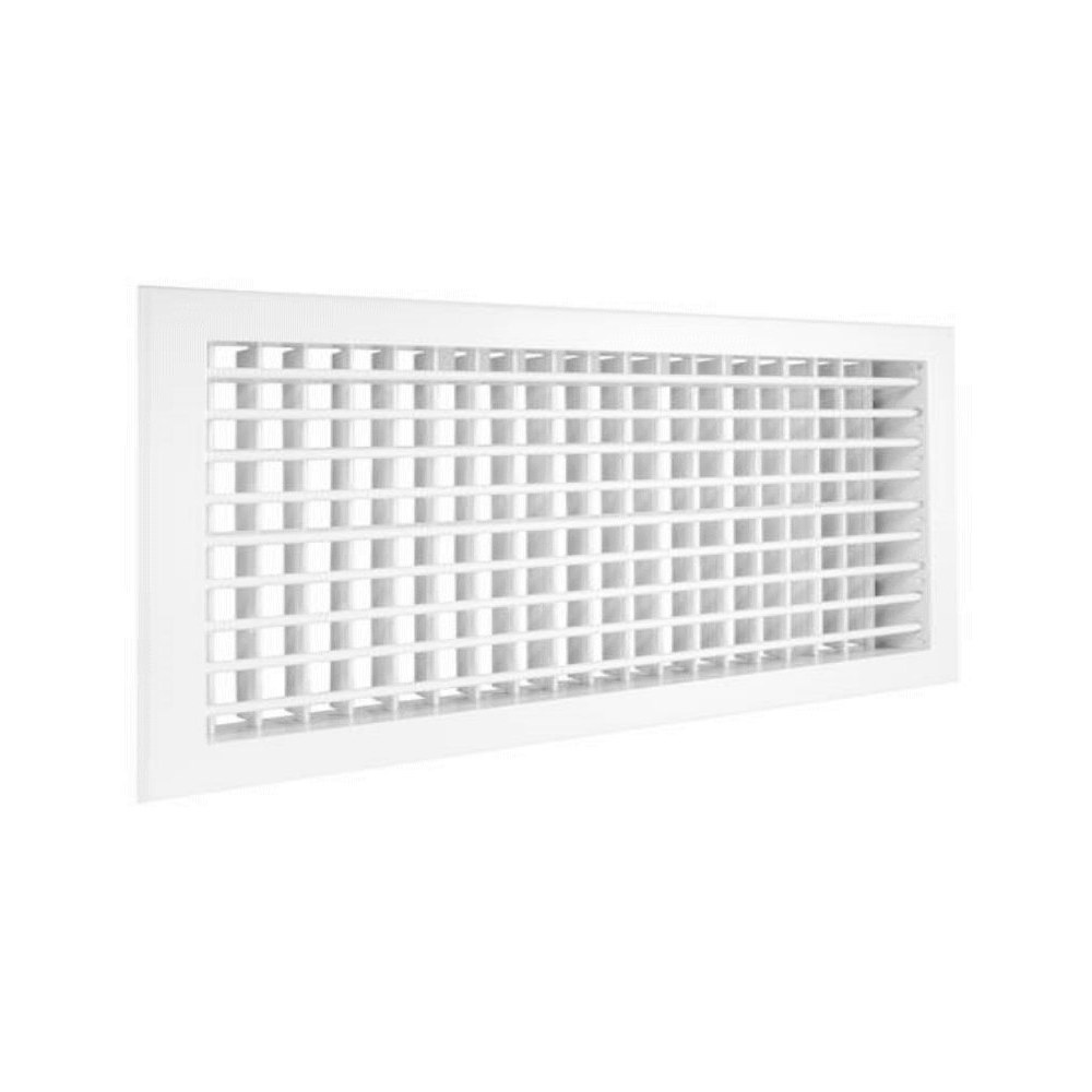 Настенная двурядная решётка ZILON 2 WA 400*200