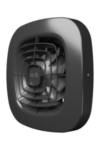 Вентилятор накладной AIR D100 обратный клапан Dark gray metal DICITI