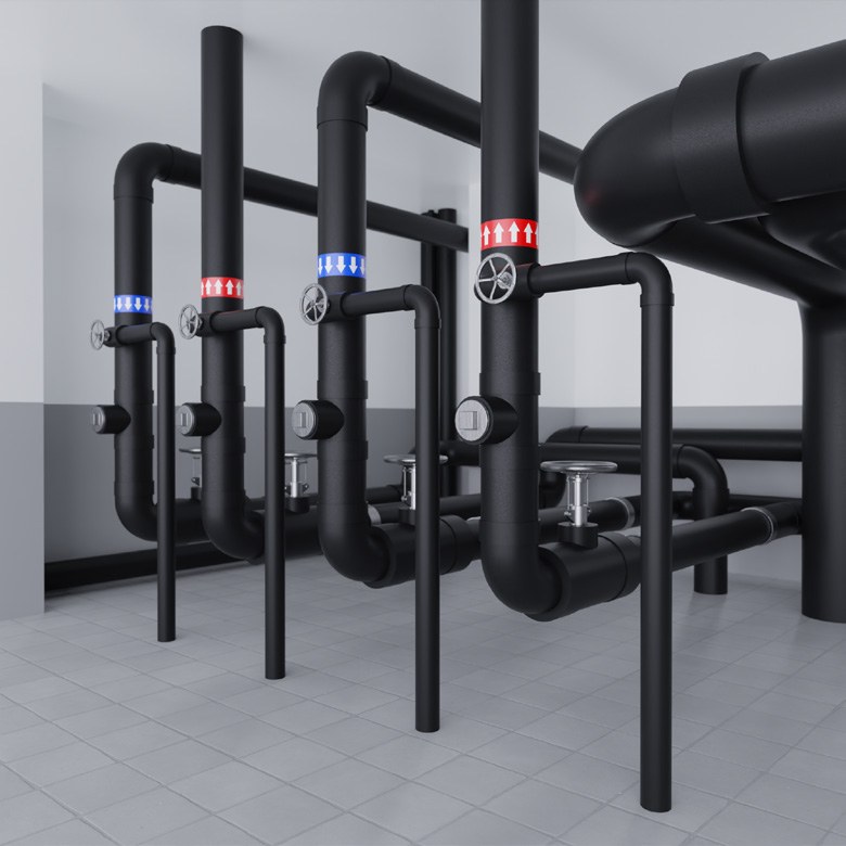Трубка теплоизоляционная РУ-ФЛЕКС СТ 9×6 мм, 2 м